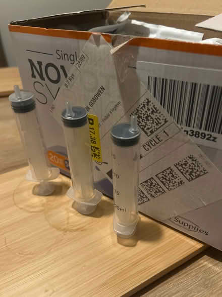 Photo of free New unused Plastic bottles and syringes (Gobowen SY11) #2