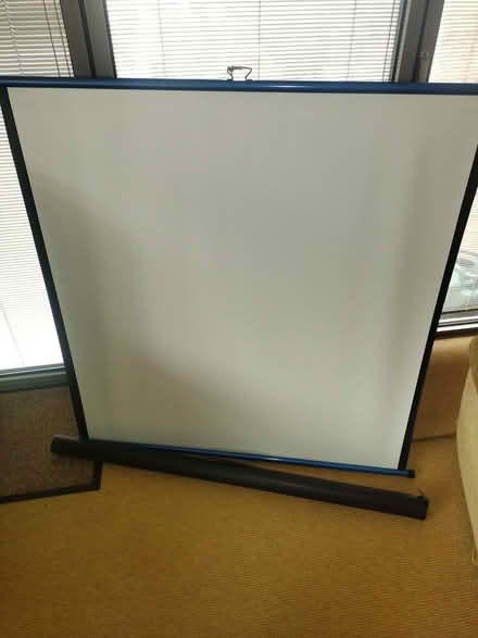 Photo of free Projector screen (Gidea Park RM2) #1