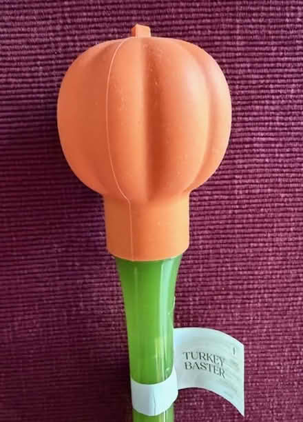 Photo of free Pumpkin-Shaped Turkey Baster (Cupertino - DeAnza and 280) #2