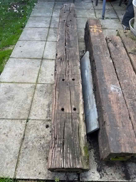 Photo of free Timber railway sleepers (Westcott RH4) #2