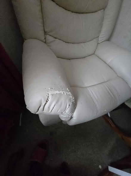 Photo of free Leather Recliner Armchair (Rayleigh SS6) #3