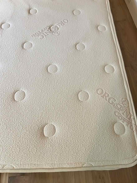 Photo of free Like-new Queen latex mattress (Northwest Denver) #3