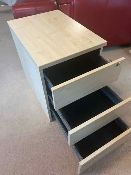 Photo of free Office 3-drawer cabinet (Christleton CH3) #1