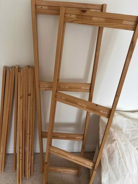 Photo of free Fabric covered shelves. (Bexleyheath DA6) #2