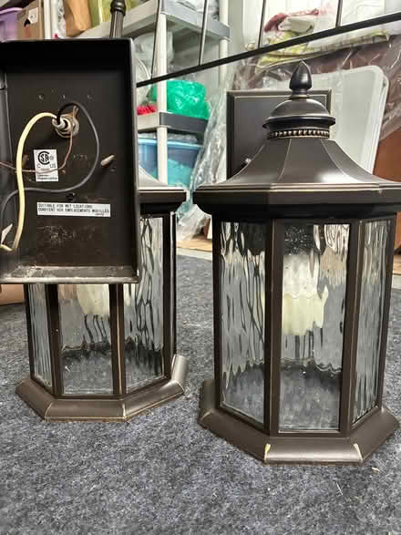 Photo of free Electric exterior light lanterns (Toms River) #1
