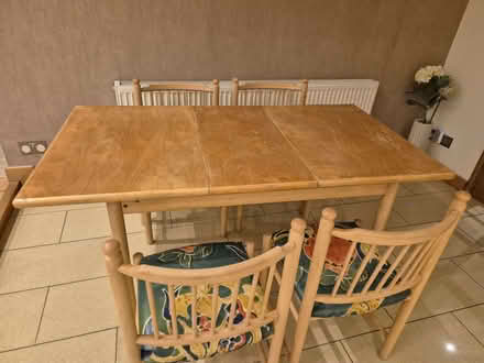 Photo of free Kitchen Table + 4 Chairs (Hendon, The Hyde NW4) #1