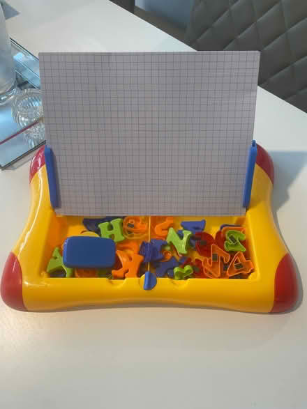 Photo of free Alphabet and Numbers Learning Easel. (Wormley EN10) #2