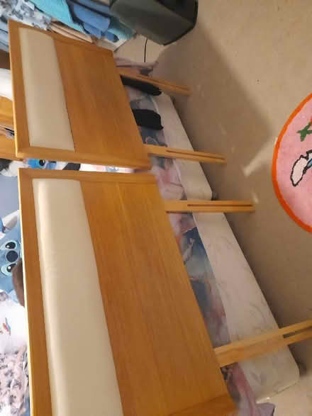 Photo of free Two single wooden headboards (My Lord's Rock TN40) #4