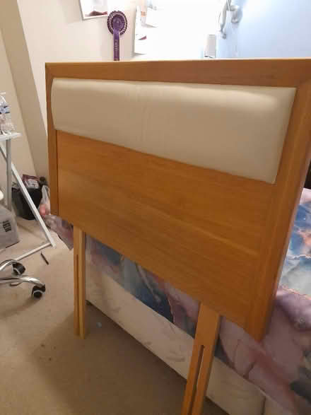 Photo of free Two single wooden headboards (My Lord's Rock TN40) #1