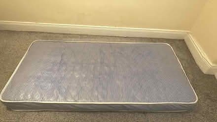 Photo of free Blue Stripe Mattress - Furniture (Bensham NE8) #2