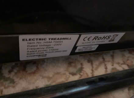 Photo of free Treadmill (Seaside BN22) #2