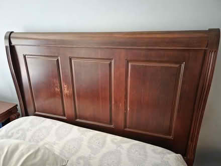 Photo of free Queen Bed Frame (Durham 55) #1