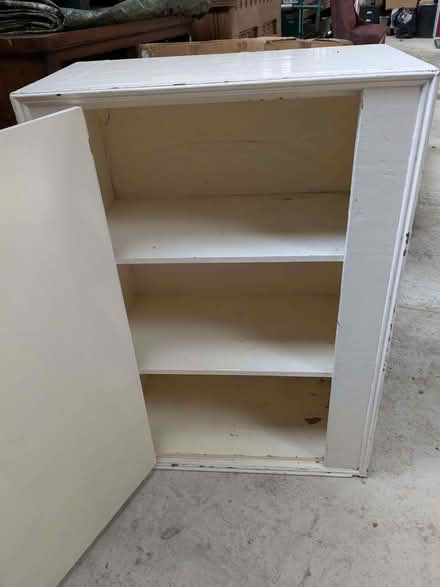 Photo of free Painted Wooden Cupboard (Meadowtown SY5) #2