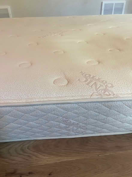 Photo of free Like-new Queen latex mattress (Northwest Denver) #2