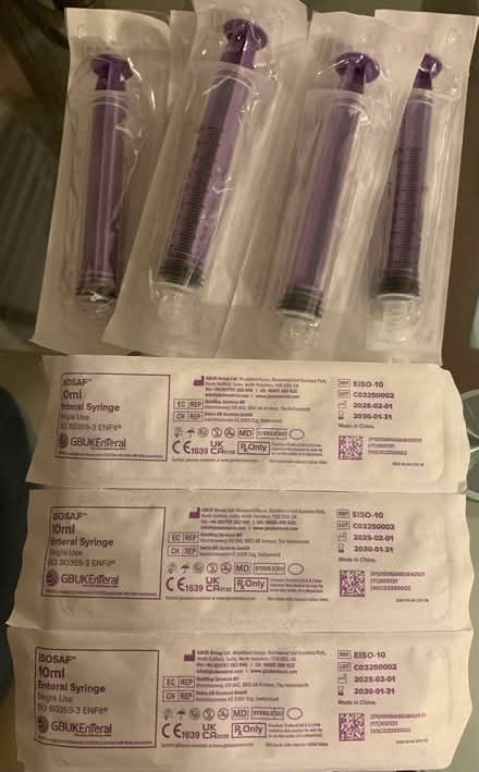 Photo of free 12 x 10ml enteral syringes (Rooks Nest SG1) #1