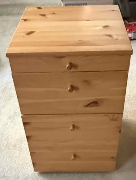 Photo of free Small 4-Drawer Chest (Cupertino - DeAnza and 280) #1
