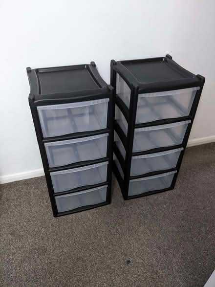 Photo of free Modular plastic drawer units (Bilton CV22) #1