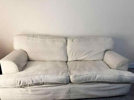 Photo of free Cream Fabric 2-Seater Sofa (Bensham NE8) #2