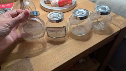 Photo of free Four small jars (Bernards Heath AL1) #1