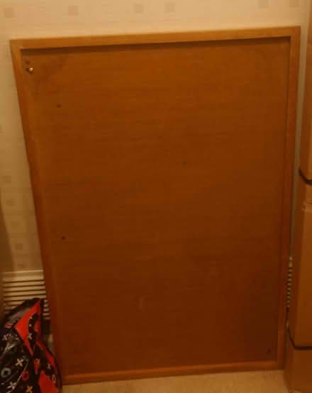 Photo of free Wood Hessian pin / noticeboard (Boscombe, BH5) #1