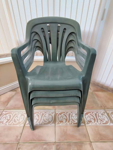 Photo of free Four plastic chairs (Lighthouse area NN15) #3