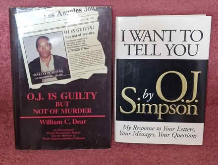 Photo of free OJ Simpson books (Addiscombe CR0) #1