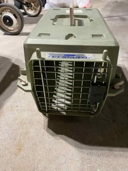 Photo of free Cat carrier and toy (Higby rd) #1