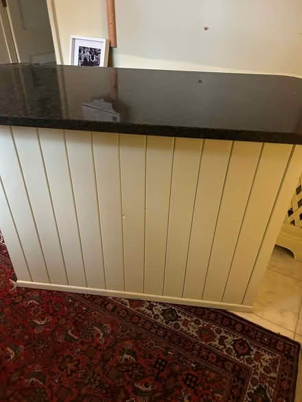 Photo of free Granite/quartz kitchen island (HR9 7RD) #2