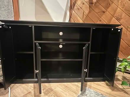 Photo of free Corner TV cabinet with shelves (Lake Ariel PA area) #1