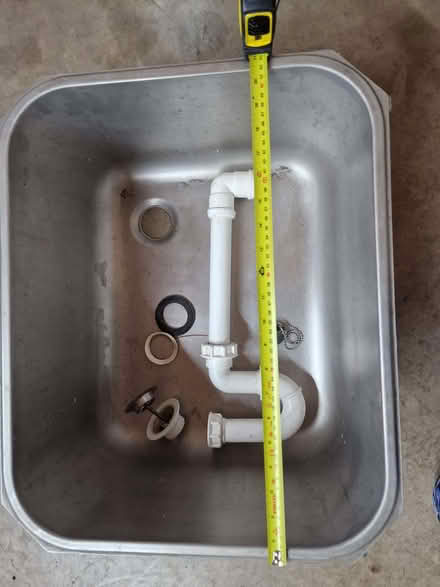 Photo of free Stainless steel sink and fitments (Malvern Link WR14) #1