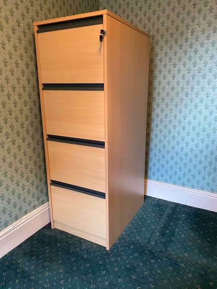 Photo of free 4 drawer filing cabinet (Olton, Solihull. B92) #2