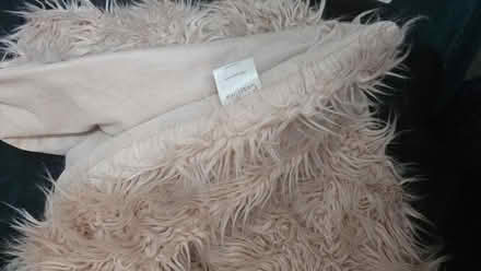 Photo of free Pink Faux Fur Throw/Blanket (Canford Heath BH17) #1