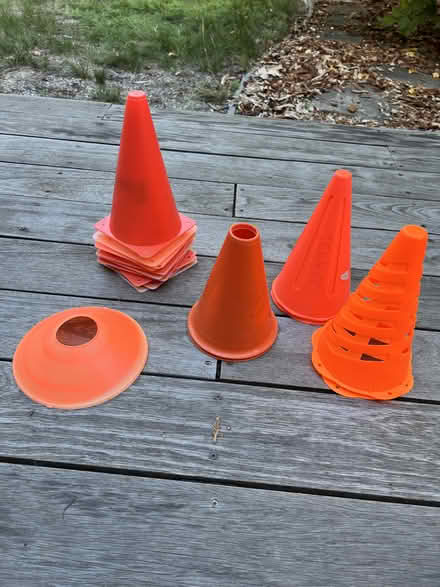 Photo of free Sports cones (Midtown Palo Alto) #1