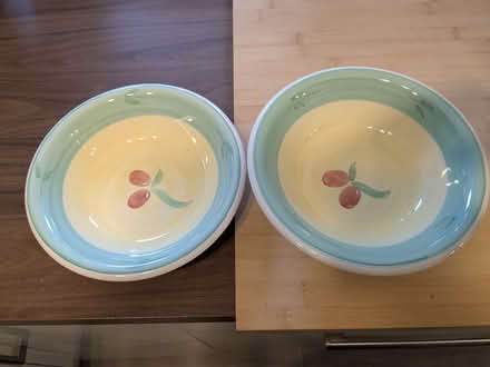 Photo of free Pasta bowls (Haslucks Green B90) #1