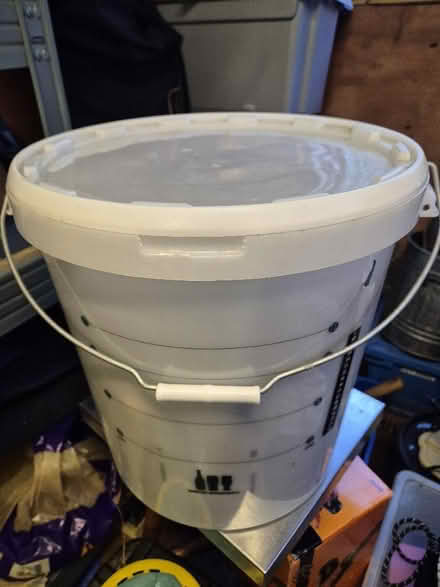 Photo of free Home brew bucket and bottles (Harley Shute TN38) #1
