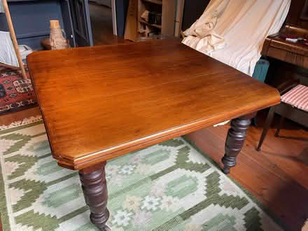 Photo of free Large solid wood table (Mayfield EH9) #1