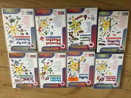Photo of free SATS educational software cd-roms (Cheadle hulme SK8) #2