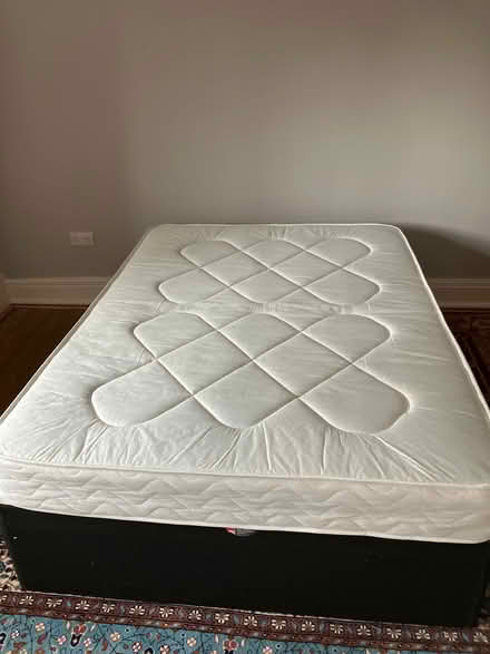 Photo of free Double-bed base + soft mattress (Hartington SK17) #1