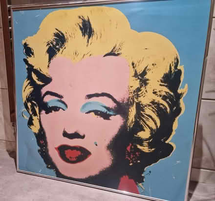 Photo of free Metal Framed Marilyn Monroe Print (WF4) #1