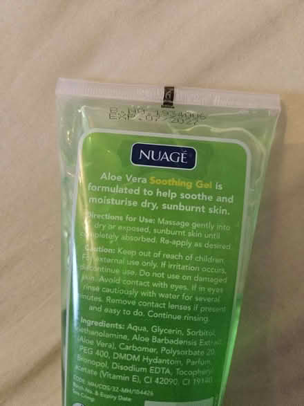 Photo of free Aloe vera gel (N8 Wood Green) #2
