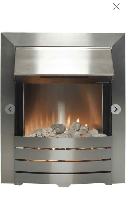 Photo of Freestanding Electric Fireplace (Parson Cross S5) #1