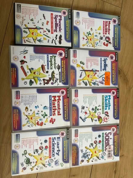 Photo of free SATS educational software cd-roms (Cheadle hulme SK8) #2