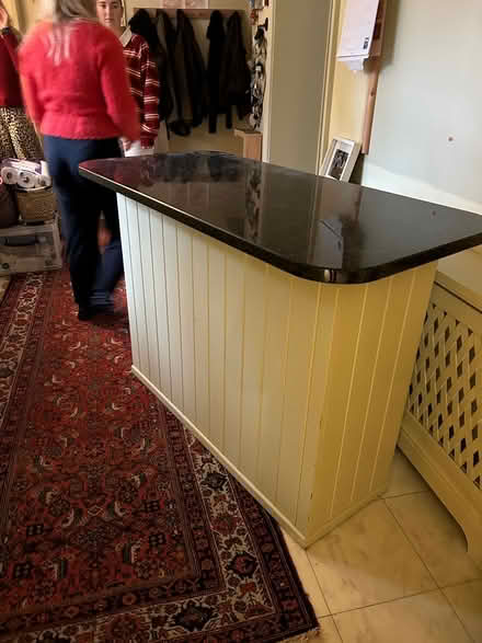 Photo of free Granite/quartz kitchen island (HR9 7RD) #3