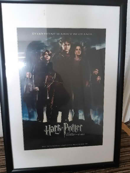 Photo of free Framed Harry Potter film poster (Bedminster Down BS13) #1