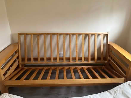 Photo of free wooden frame for futon (Gateacre L25) #1