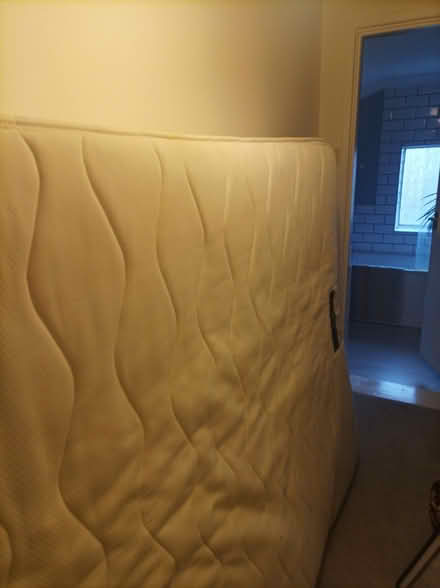 Photo of free Kingsize divan bed and mattress both silent night (Colchester CO3) #1