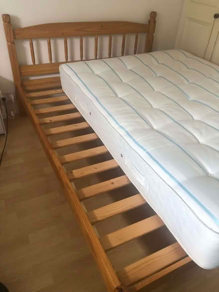 Photo of free Double bed and mattress (Putney SW15) #4