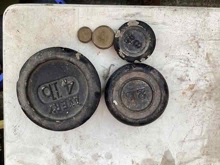 Photo of free Brass weights for scales (Market Drayton.) #1
