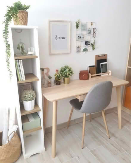 Photo of free IKEA LISABO desk (Raritan) #3