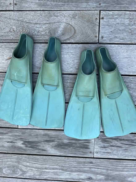 Photo of free Flippers - 2 pairs (Midtown Palo Alto) #1
